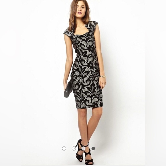 KAREN MILLEN Cocktail Midi Dress - Picture 3 of 11